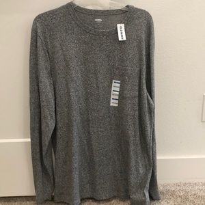 Long Sleeve Gray Shirt-Mens-Old Navy-NWT
